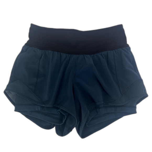 LuluLemon Pants - LuluLemon Hottie Hot Shorts Submarine Black Size 4 Workout Gym Sporty Exercise
